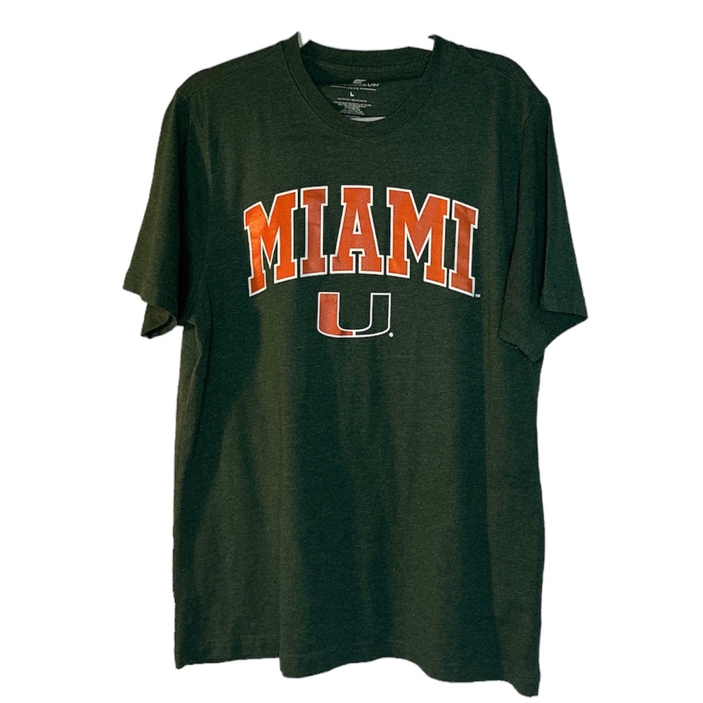 Colosseum Mens University of Miami Tshirt Size L